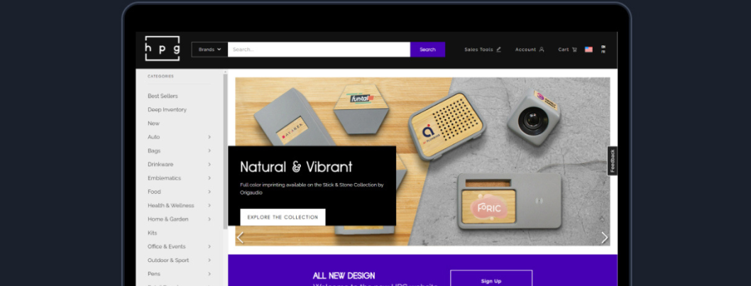 Case Study - Custom BigCommerce Design & Development for HPGBrands.com