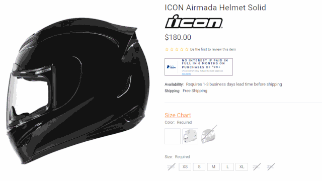 icon airmada helmet sizing chart BLK MOTOSTYLEONLINE * Removable breath deflector and chin curtain ICON Airform Helmet - Dead