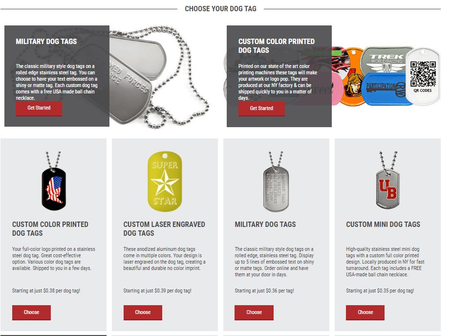 LogoTags Custom Dog Tags