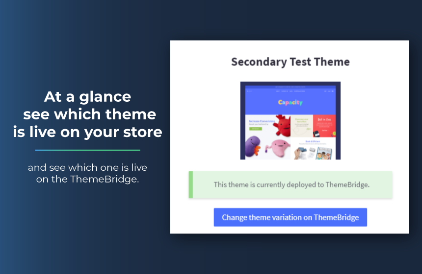 Preview Themes on Your Live Store Data