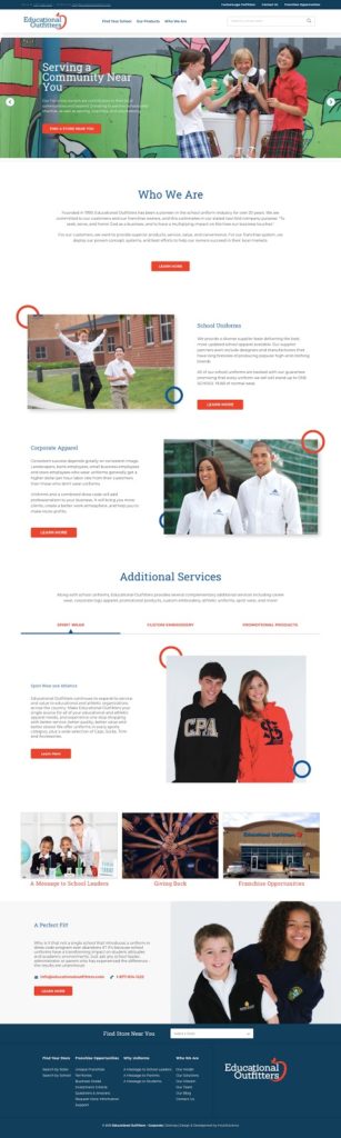 Educational Outfitters Homepage