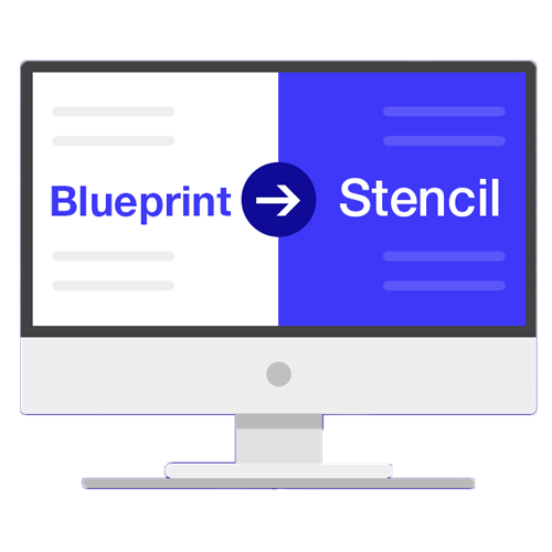 Blueprint to Stencil