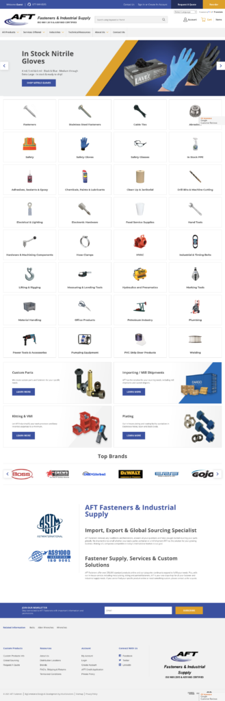 AFT Fasteners Homepage