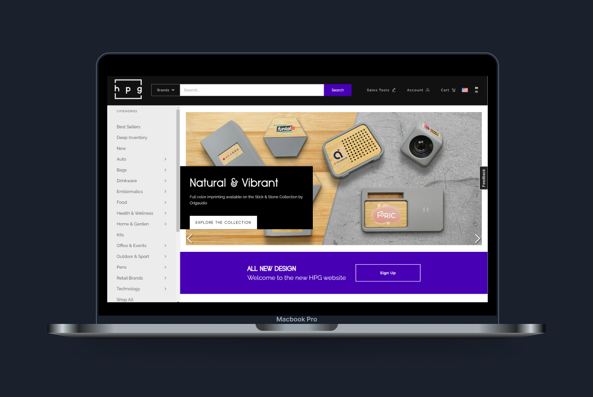 hpgbrands desktop new bigcommerce site
