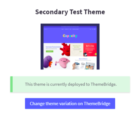 Themebridge Screenshot