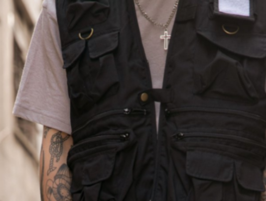 fatigues army navy vest