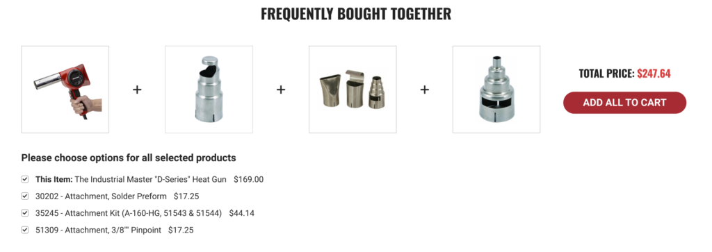 BigCommerce Frequently Bought Together Add-on