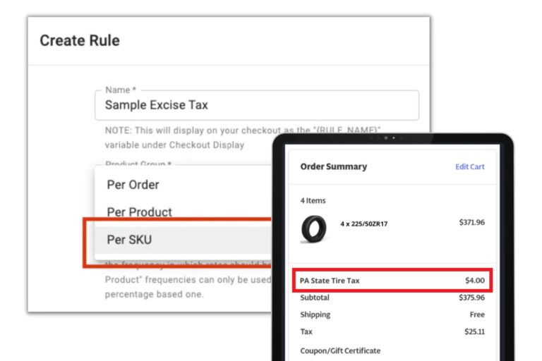 Excise Tax Manager Screenshots