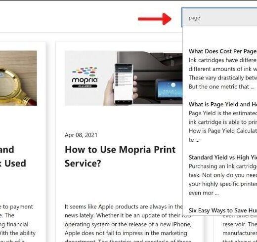 Quick Blog Search Add-On Preview