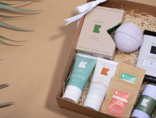 subscription box full of personal care goods