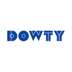 GE-Dowty logo