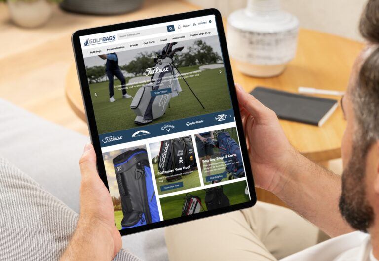 Teeing Up Success: GolfBags.com Launches a New Custom BigCommerce Design