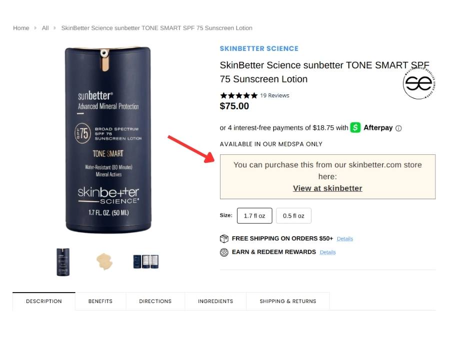 Product page showing Add to Cart MAP pricing restrictions based on customer group